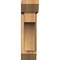 Ekena Millwork Westlake Slat Rough Sawn Bracket w/ Offset Brace, Western Red Cedar, 6"W x 18"D x 22"H BKT0604X18X22WTL06RWR - alternate 4